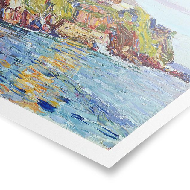 Canvas art Wassily Kandinsky - Rapallo, The Bay