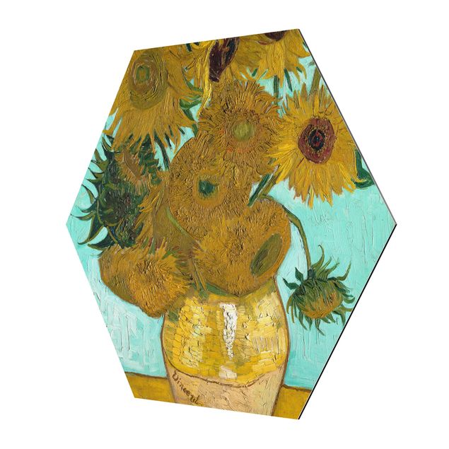 Sunflower art print Vincent van Gogh - Sunflowers