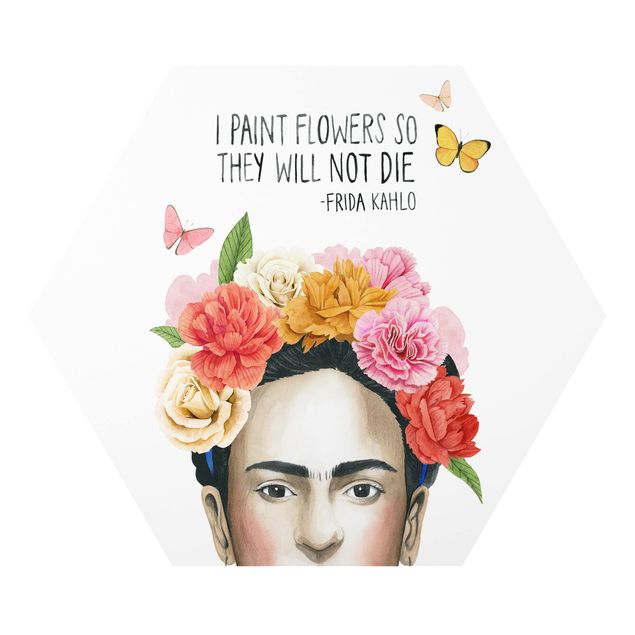 Forex prints Frida's Thoughts - Flowers