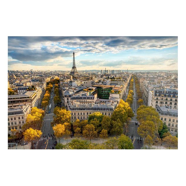 Landscape canvas prints Nice day in Paris