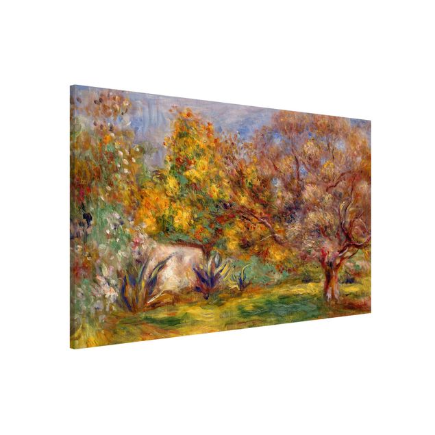 Abstract impressionism Auguste Renoir - Olive Garden