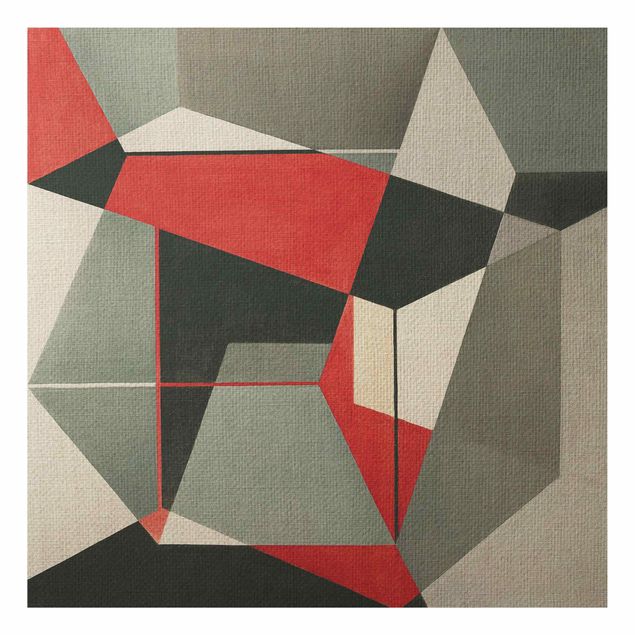 Abstract art prints Geometrical Fox