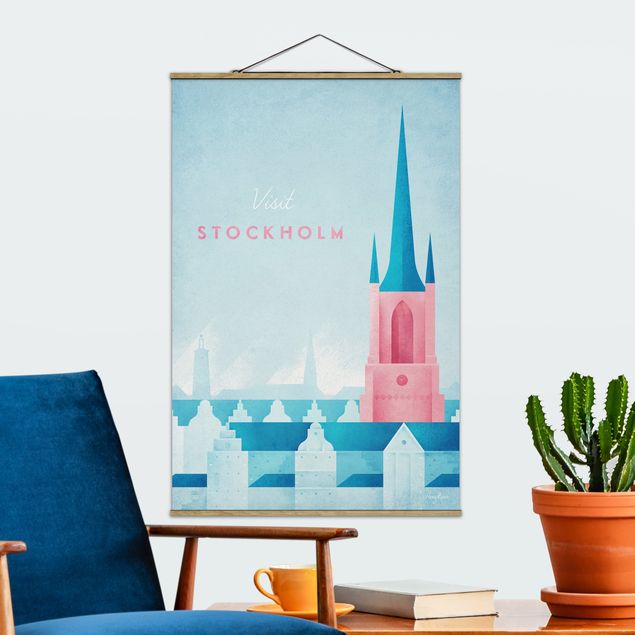 Kitchen Travel Poster - Stockholm