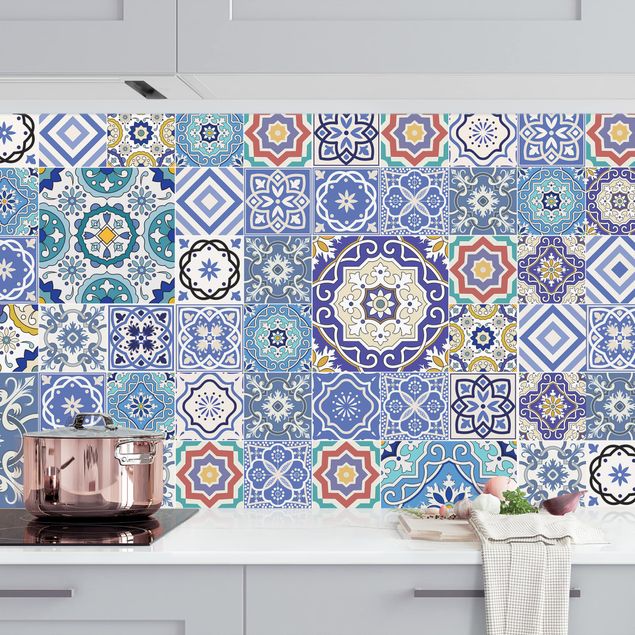 Kitchen Backsplash - Elaborate Portoguese Tiles