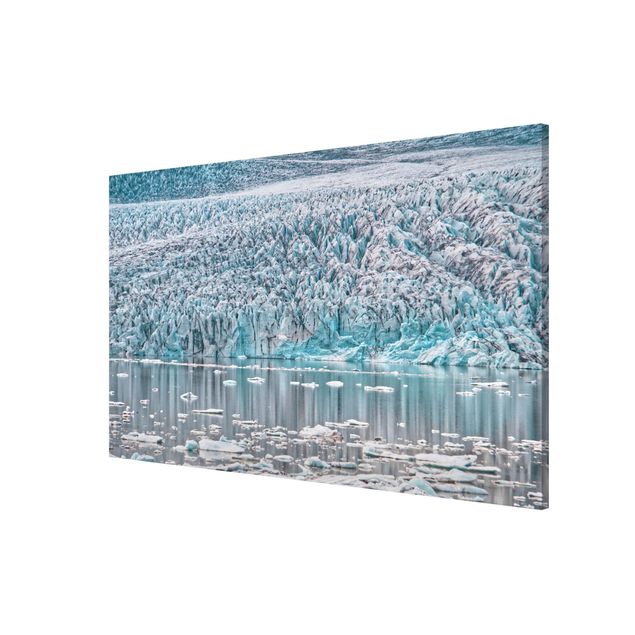 Modern art prints Glacier On Iceland
