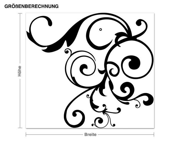 Wall stickers tendril Swinging vines