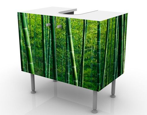 Wash basin cabinet design - Bamboo Forest No.2