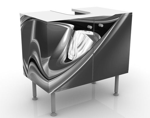 Wash basin cabinet design - Agitating Pink II