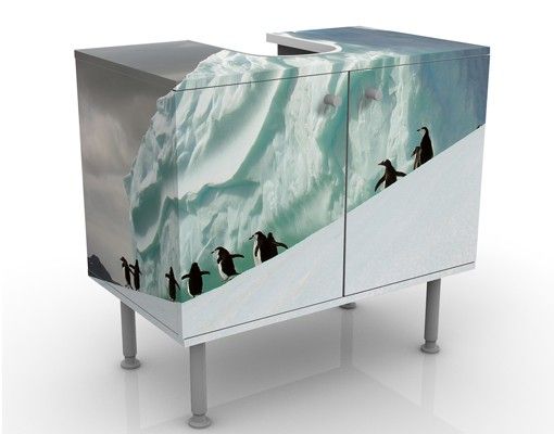 Sink unit bathroom Arctic Penguins