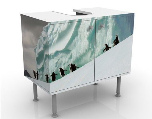 Wash basin cabinet design - Arctic Penguins
