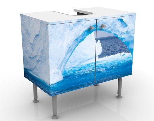 Wash basin cabinet design - Antarctic Iceberg