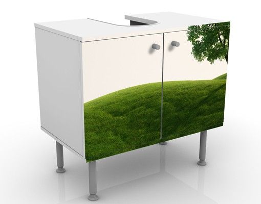 Wash basin cabinet design - Green Tranquility