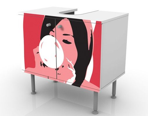 Wash basin cabinet design - Bubblegum Playgirl