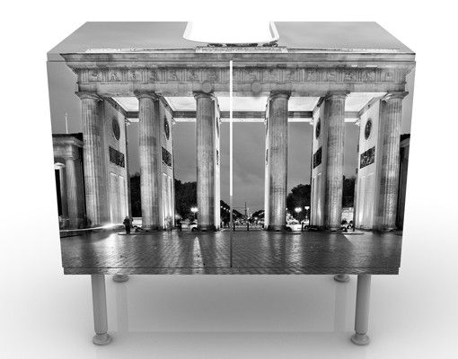 Sink unit Illuminated Brandenburg Gate II