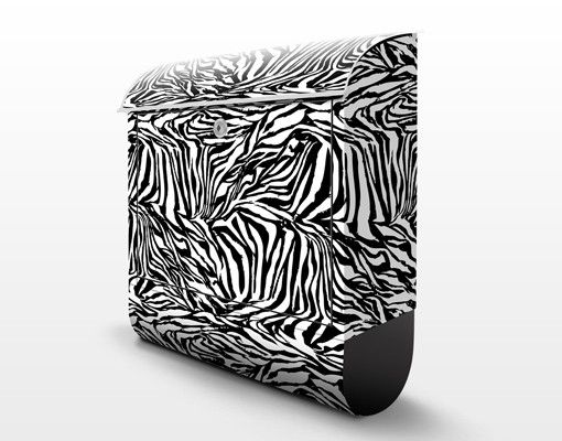 Mailbox Zebra Pattern Design