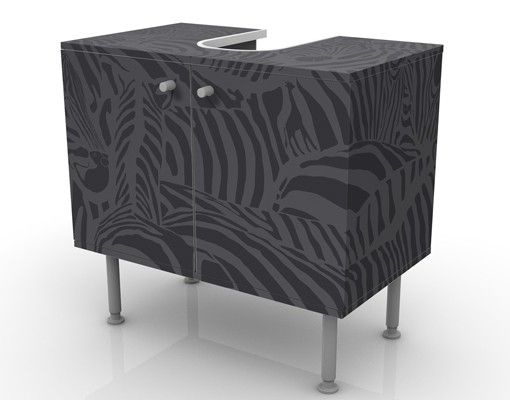 Wash basin cabinet design - No.DS3 Crosswalk Black