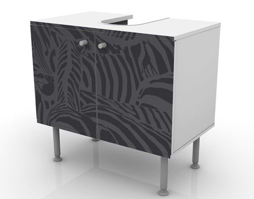 Wash basin cabinet design - No.DS3 Crosswalk Black