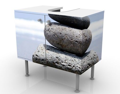 Wash basin cabinet design - Sand Stones