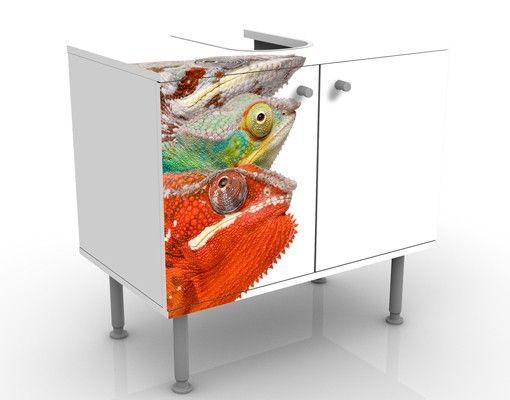 Sink unit bathroom Colourful Chameleon