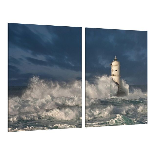 Sea prints Lighthouse On Sardinia