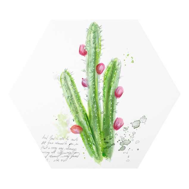 Forex prints Cactus With Bibel Verse II