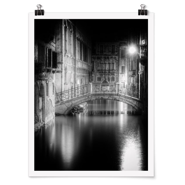 Modern art prints Bridge Venice