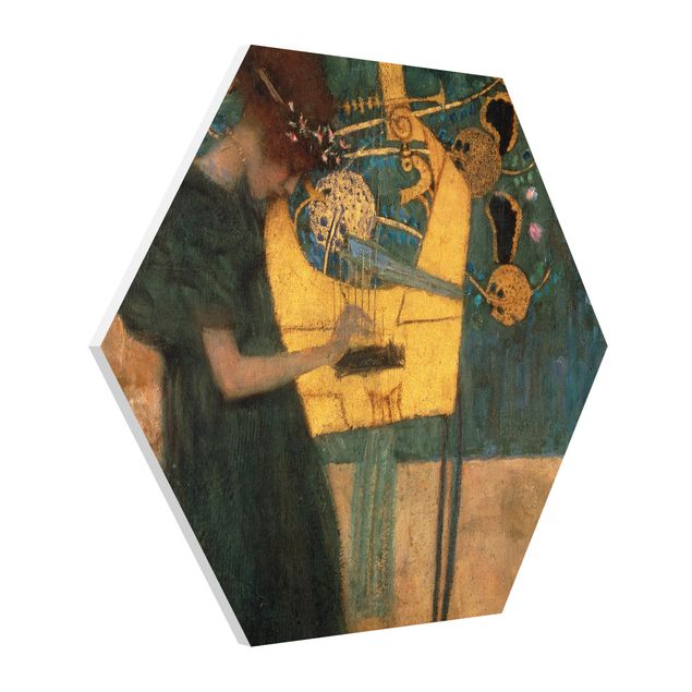 Art posters Gustav Klimt - Music