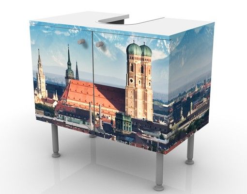Wash basin cabinet design - Munich