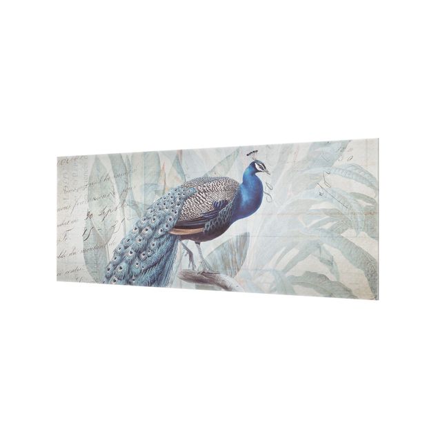 Andrea Haase Shabby Chic Collage - Peacock