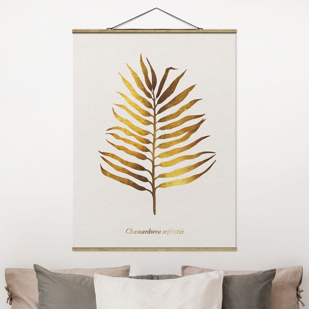 Kitchen Gold - Palm Leaf II
