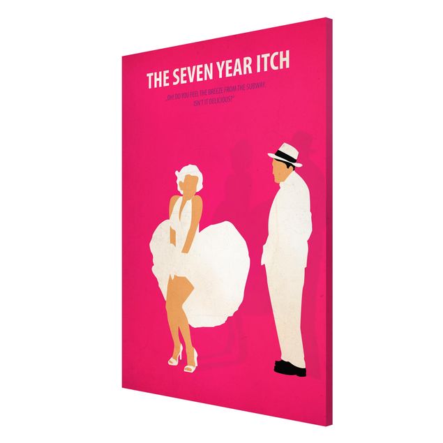 Contemporary art prints Film Poster The Seven Year Itch
