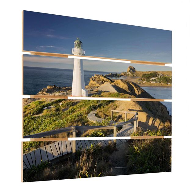Prints Castle Point Lighthouse New Zealand