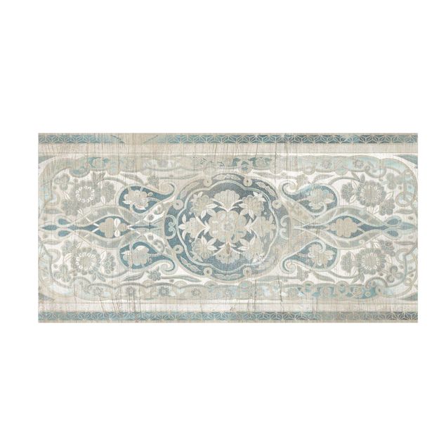 kitchen runner rugs Wood Panels Persian Vintage IV