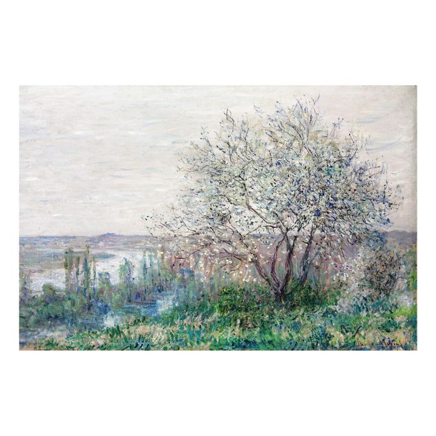 Glass splashback landscape Claude Monet - Spring Mood