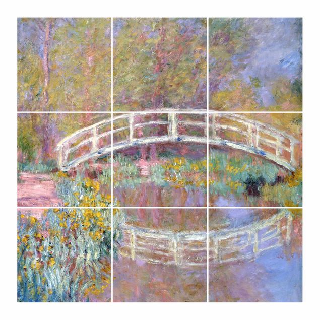Film adhesive Claude Monet - Bridge Monet's Garden
