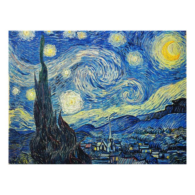 Paintings of impressionism Vincent van Gogh - Starry Night