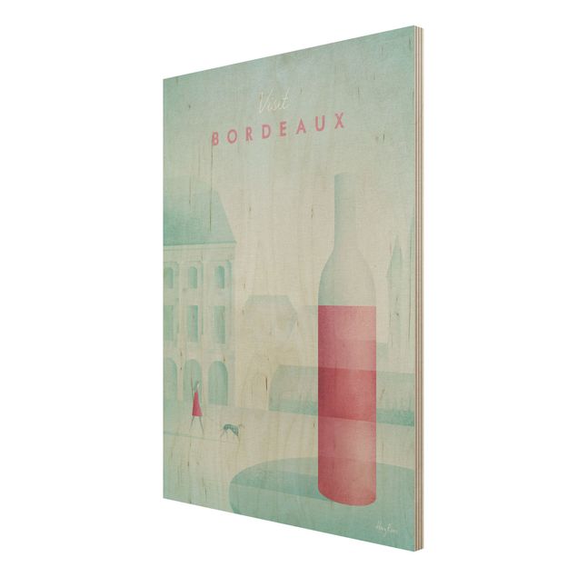 Henry Rivers posters Travel Poster - Bordeaux