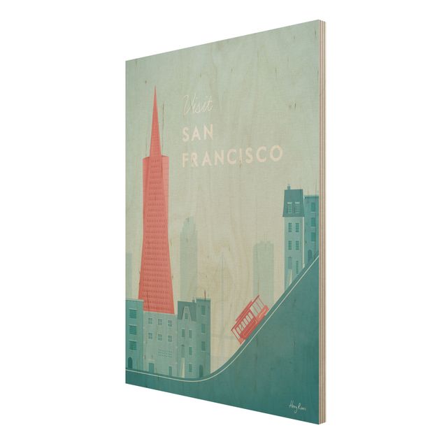 Henry Rivers Travel Poster - San Francisco