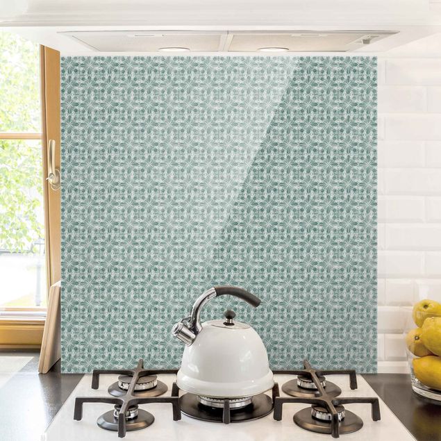 Kitchen Vintage Pattern Geometric Tiles