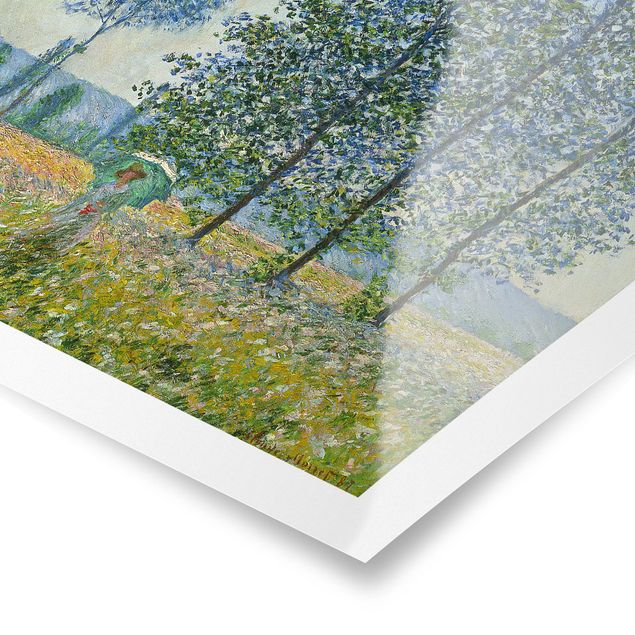 Art posters Claude Monet - Fields In Spring