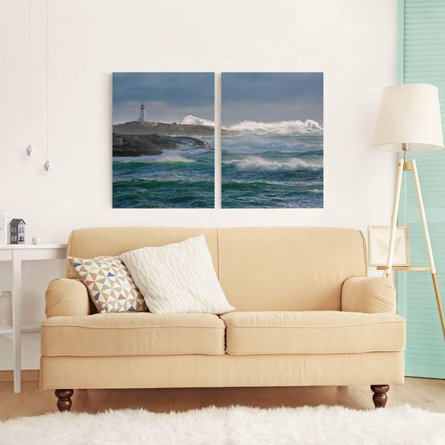 Landscape canvas prints In The Protection Of The Lighthouse