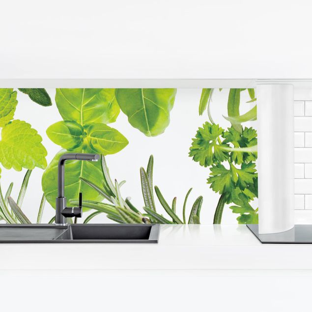 Adhesive films Different Herbs