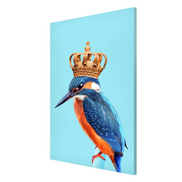 Art posters Kingfisher With Crown
