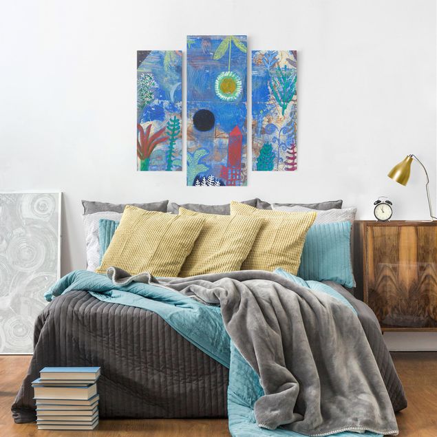Art posters Paul Klee - Sunken Landscape