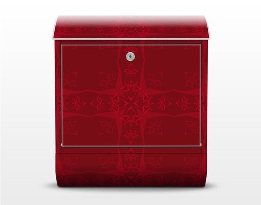 Mailbox Red Orient Ornament