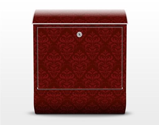 Letterboxes Red French Baroque