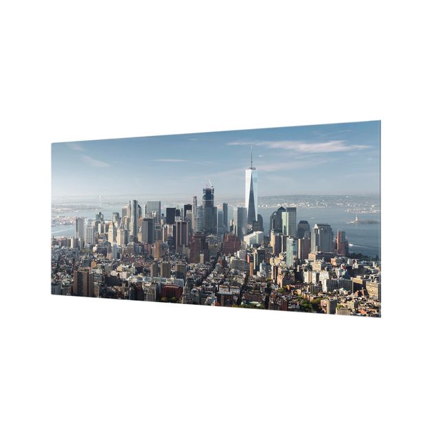 Glass Splashback - View From Empire State Building - Landscape 1:2