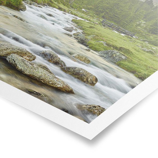 Modern art prints Debanttal Hohe Tauern National Park