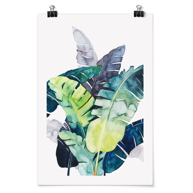 Prints modern Exotic Foliage - Banana