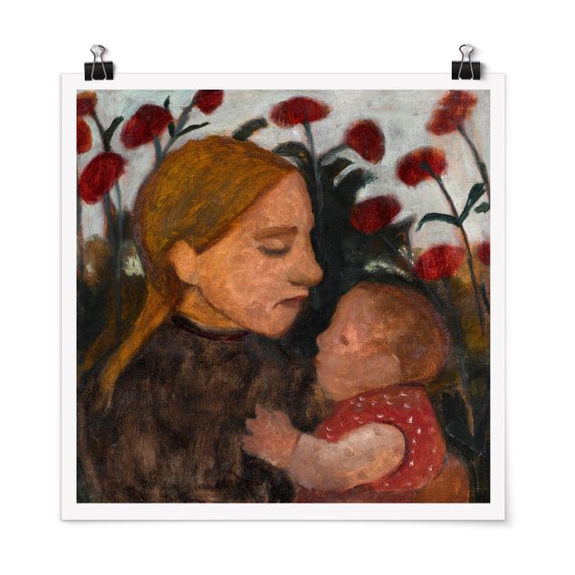 Art styles Paula Modersohn-Becker - Girl with Child